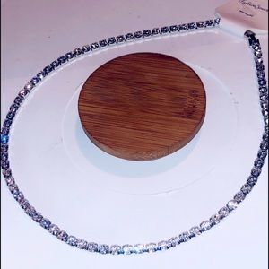 Silver “Icy” Square Tennis Necklace